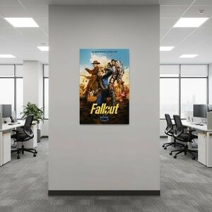 Fallout Prime TV Series Poster Gamer Wall Art Man Cave Decor